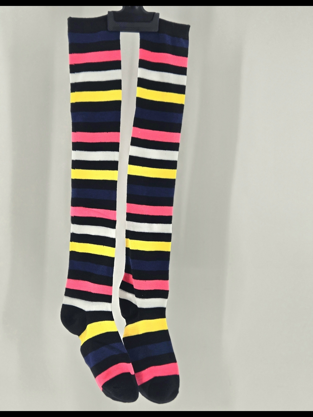 NEW! 🌈🧦Rainbow Striped HIGH SOCKS PRIDE & SOLIDARITY CUTE RETRO FUN ONE SIZE - Picture 7 of 9